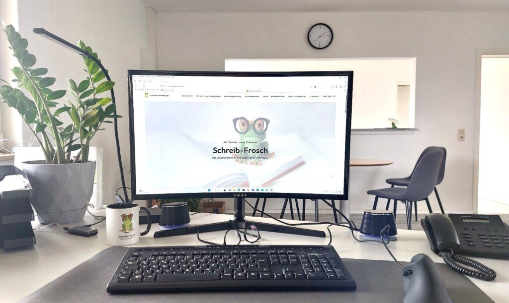 Büro, Internetseite, Bildschirm